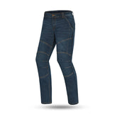 BELA CRACK JEANS DE MOTO HOMES BLAU