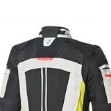 BELA CROSSROAD EXTREME WP 3 IN 1 CHAQUETA DE MOTO DE HOMBRE HIELO GRIS AMARILLO FLOUR