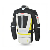 BELA CROSSROAD EXTREME WP 3 IN 1 CHAQUETA DE MOTO DE HOMBRE HIELO GRIS AMARILLO FLOUR