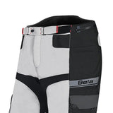 BELA CROSSROAD EXTREME WP 3 IN 1 PANTALON DE MOTO HOMBRE HIELO GRIS ROJO