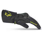 BELA FROST SHIELD GUANTES DE MOTO NEGRO AMARILLO FLOUR