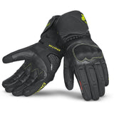 BELA FROST SHIELD GUANTES DE MOTO NEGRO AMARILLO FLOUR