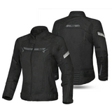 BELA HIGHLAND DONA MOTO CHAQUETA TEXTIL NEGRE GRIS