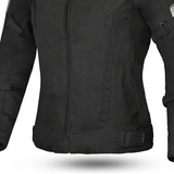 BELA HIGHLAND DONA MOTO CHAQUETA TEXTIL NEGRE GRIS
