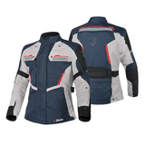 BELA HURRICANE 3 IN 1 MUJER MOTO CHAQUETA AZUL HIELO ROJO
