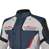 BELA HURRICANE 3 IN 1 MUJER MOTO CHAQUETA AZUL HIELO ROJO