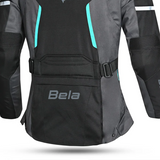 BELA HURRICANE 3IN1 DONA JAQUETE TEXTIL NEGRE TURQUESE