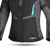 BELA HURRICANE 3IN1 DONA JAQUETE TEXTIL NEGRE TURQUESE