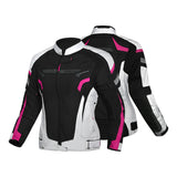 BELA HIGHLAND MOTO CHAQUETA DE MOTO MUJER HIELO ROSA