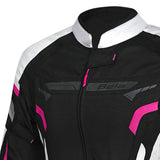 BELA HIGHLAND MOTO CHAQUETA DE MOTO MUJER HIELO ROSA