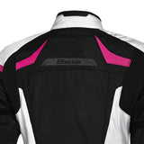 BELA HIGHLAND MOTO CHAQUETA DE MOTO MUJER HIELO ROSA