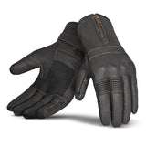 BELA IMPACT GUANTES DE MOTO PIEL MARRON