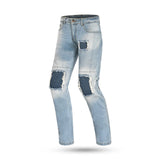 BELA JOHN JEANS DE MOTO HOMBRE CE APROBADO AZUL