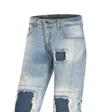 BELA JOHN JEANS DE MOTO HOMBRE CE APROBADO AZUL