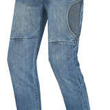 BELA JUDY JEANS DE MOTO HOMBRE AZUL