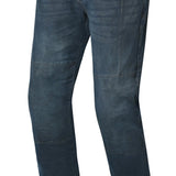 BELA KEVIN JEANS DE MOTO HOMBRE 32L DIRTY AZUL