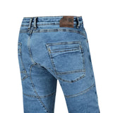 BELA KEVIN JEANS DE MOTO HOMBRE 34L RANDOM AZUL