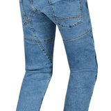 BELA KEVIN JEANS DE MOTO HOMBRE 34L RANDOM AZUL