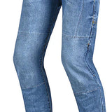 BELA KEVIN (MXD-403) JEANS DE MOTO HOMBRE CE APROBADO VAQUERO JEANS AZUL