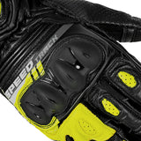 BELA LEMOX RACING GUANTS DE MOTO HOMES NEGRE F GROC