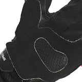 BELA LEMOX CUIR GUANTS DE MOTO HOMES NEGRE VERMELL