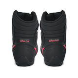 BELA MISSION WP BOTAS DE MOTO HOMBRE NEGRO ROJO