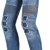 BELA PISTON JEANS DE MOTO HOMBRE 34L AZUL