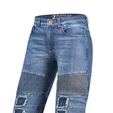 BELA Pantalon Piston Denim 34L Jeans Azul