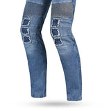 BELA Pantalon Piston Denim 34L Jeans Azul