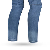 BELA Pantalon Piston Denim 34L Jeans Azul