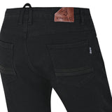BELA RIO JEANS DE MOTO 32L HOMBRE JET NEGRO
