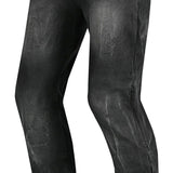 BELA RIO JEANS DE MOTO HOMBRE 32L RANDOM NEGRO SPRAY