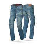 BELA ROCKER JEANS DE MOTO HOMBRE AZUL CLARO