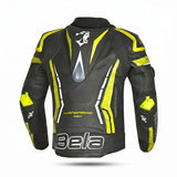 BELA ROCKET JAQUETE CUIR DE MOTO HOME NEGRE F,GROC
