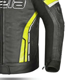 BELA ROCKET JAQUETE CUIR DE MOTO HOME NEGRE F,GROC