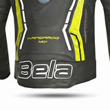BELA ROCKET JAQUETE CUIR DE MOTO HOME NEGRE F,GROC