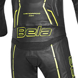 BELA ROCKET MIX KANGAROO 2 PC MONO DE MOTO HOMBRE NEGRO AMARILLO FLOUR