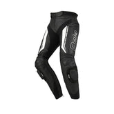 BELA ROCKET PELL PANTALON DE MOTO HOMES NEGRE BLANC