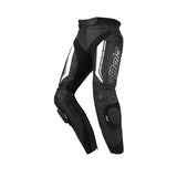 BELA ROCKET PANTALÓN MOTO PIEL HOMBRE NEGRO BLANCO