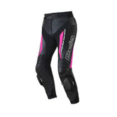 BELA ROCKET PELL PANTALON DE MOTO SENYORA NEGRE ROSA