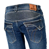 BELA ROSEKIN JEANS DE MOTO MUJER JEANS AZUL