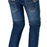 BELA ROSEKIN JEANS DE MOTO MUJER JEANS AZUL