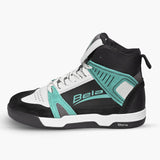 BELA ROVER BOTA DE MOTO URBAN DONA NEGRE BLANC TURQUESA