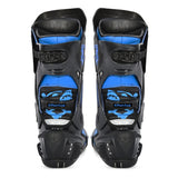 BELA SPEEDO 2.0 BOTAS DE MOTO PIEL NEGRO AZUL