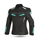 BELA SPRINTER JAQUETE TEXTIL DONA NEGRE TURQUOISE