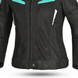 BELA SPRINTER JAQUETE TEXTIL DONA NEGRE TURQUOISE