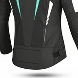 BELA SPRINTER JAQUETE TEXTIL DONA NEGRE TURQUOISE