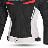 BELA SPRINTER JAQUETE TEXTIL DONA NEGRE GEL VERMELL