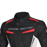 BELA SPRINTER JAQUETE TEXTIL DONA NEGRE GEL VERMELL