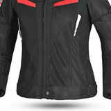 BELA SPRINTER JAQUETE TEXTIL DONA NEGRE VERMELL